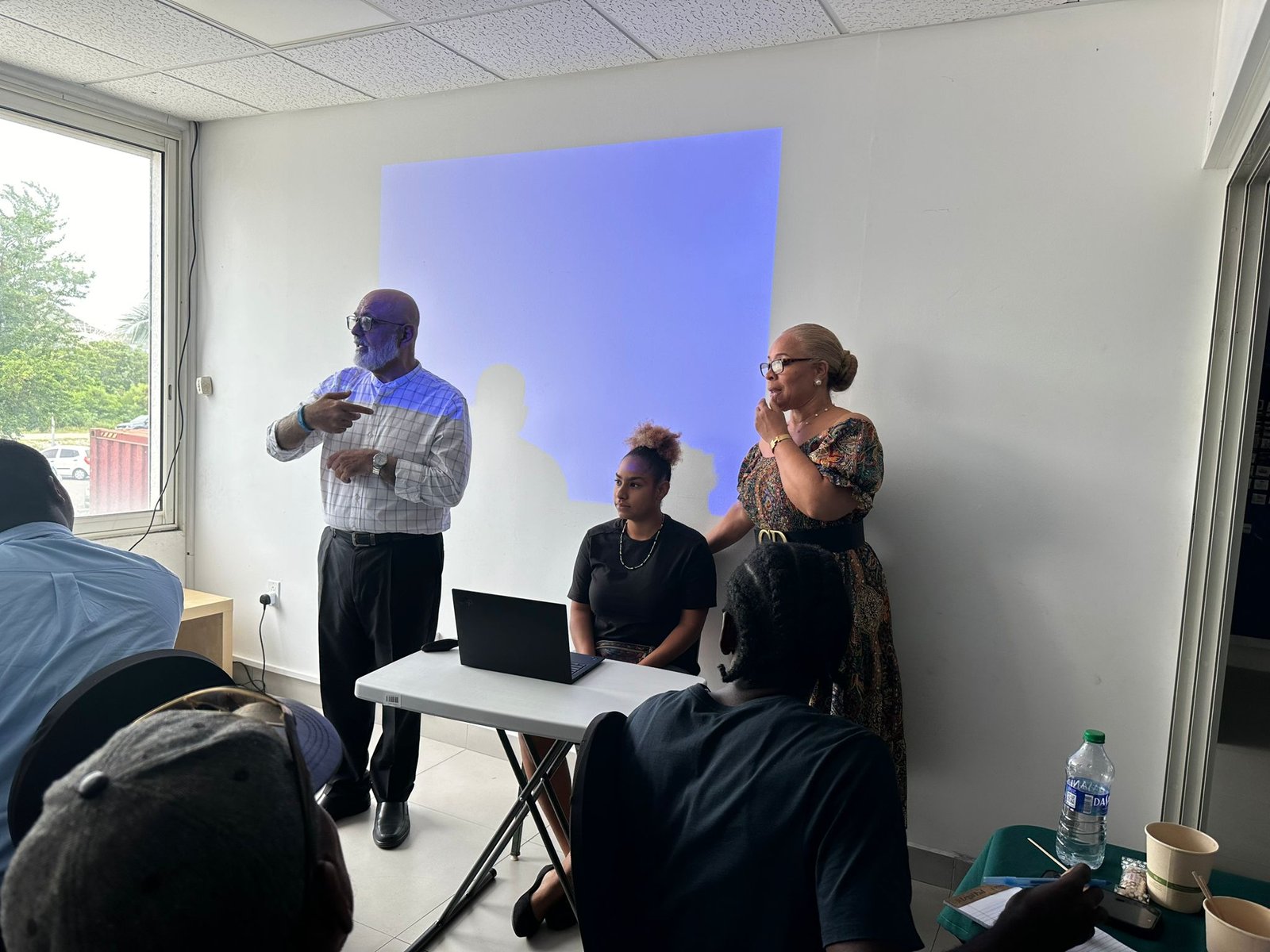 Trainer duo in session - The Caribbean